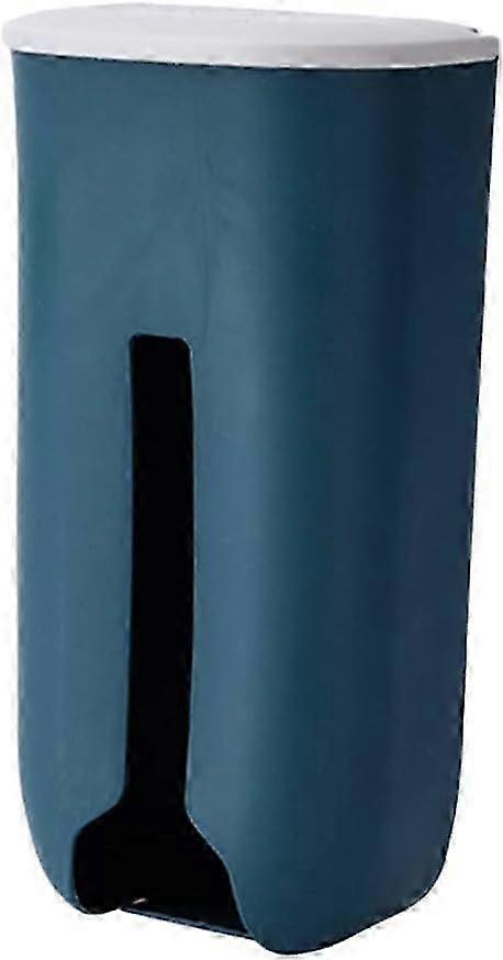 Porte-sac d’épicerie Support de rangement Sac à ordures mural Sacs poubelles Distributeur de sacs pour cuisine maison