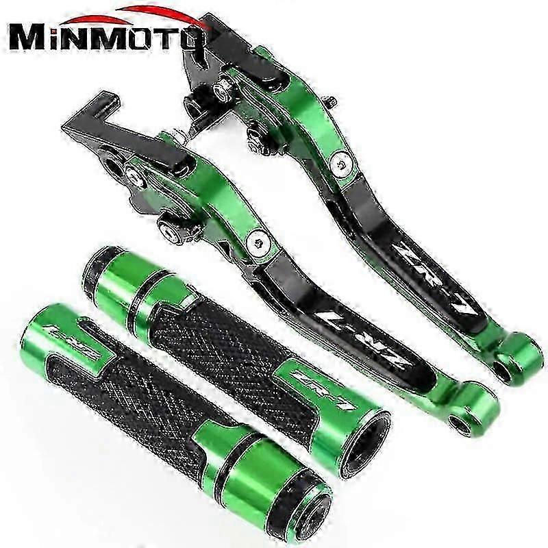 For Kawasaki Zr-7 / S Zr7 Zr7s 1999-2003 Motorcycle Accessories Brake Handle Adjustable Brake Clutch Levers Handbar End Grips
