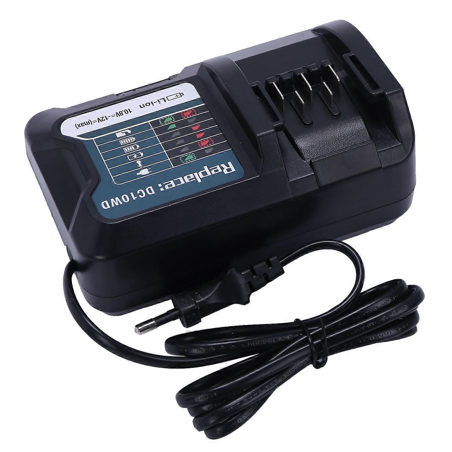 Fast Lithium Battery Charger For Makita 10.8V 12V Dc10Wd / Dc10Sb / Dc10Wc / Bl1015 / Bl1016 / Bl102