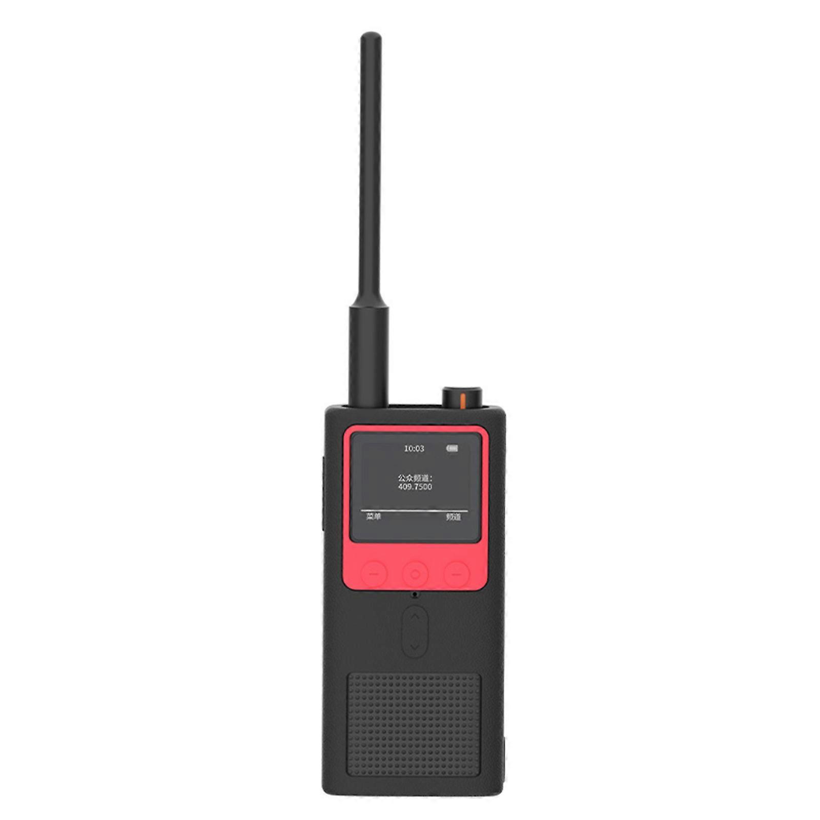 2 Way Radio Soft Skin Silikon Abdeckung Schutzhülle Kratzfeste Hülle Fleixble Gehäuse für 3 2024 schwarz rot