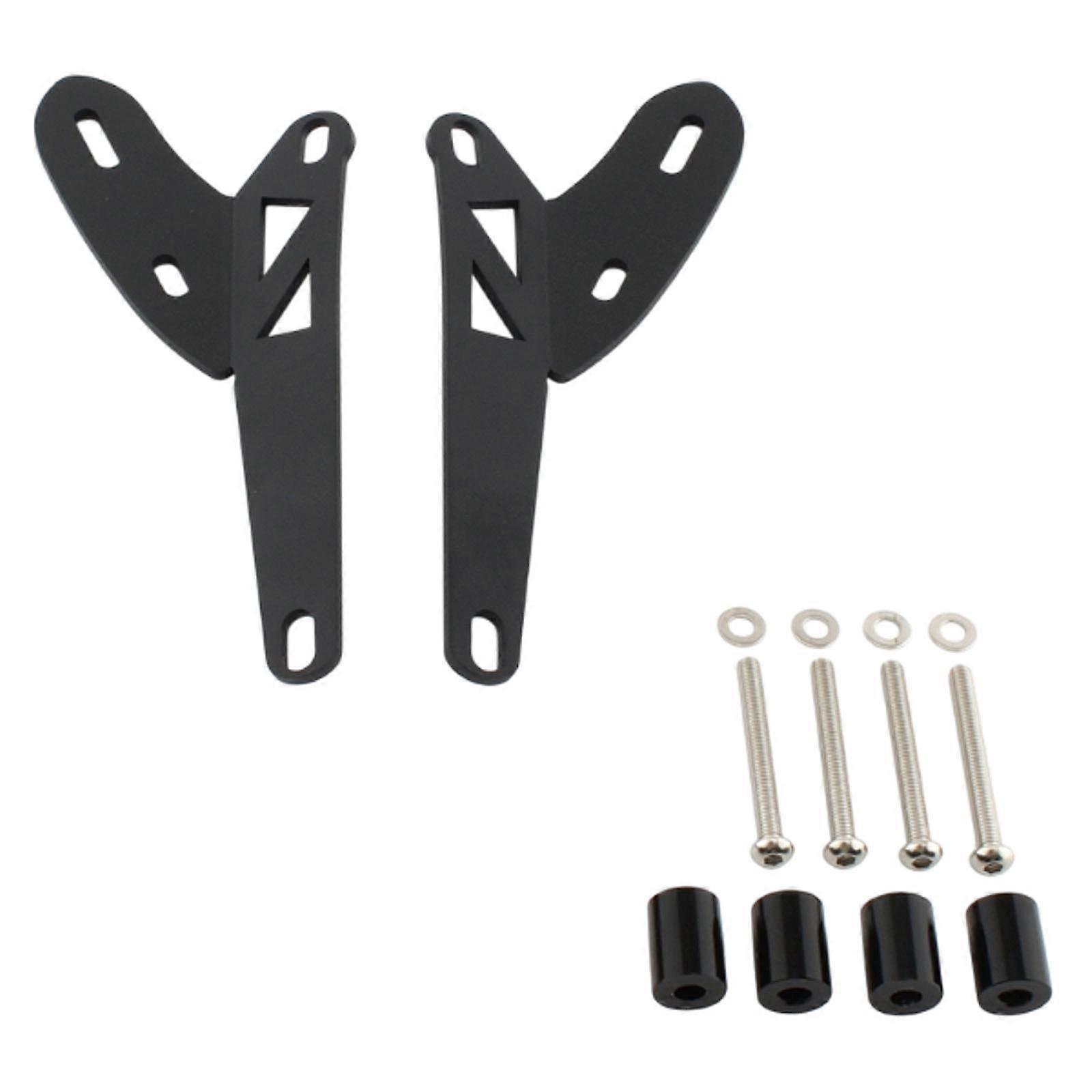 2x Motorcycle Rearview Mirror Bracket Forward Moving for Zontes 350D