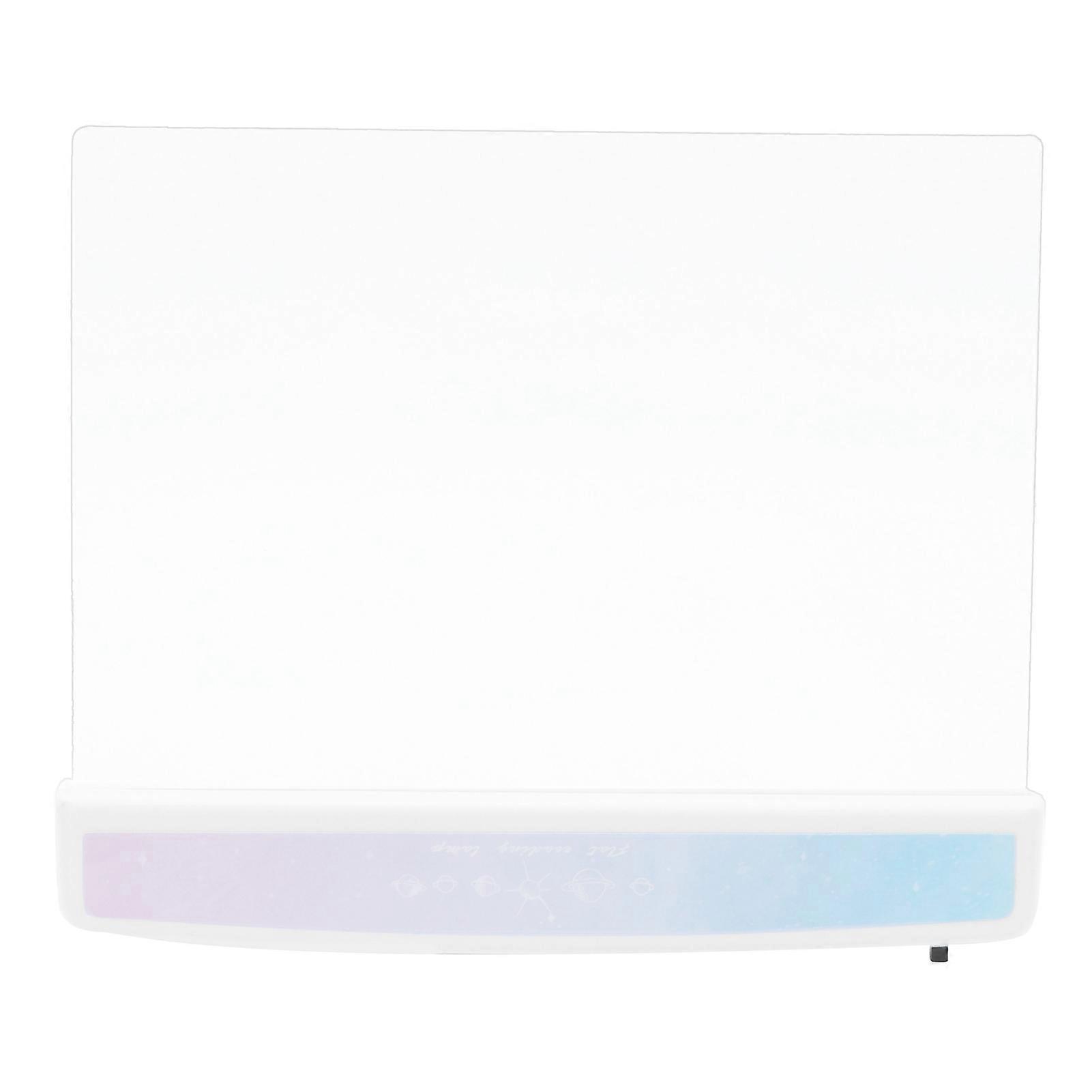 Lampe de lecture LED plate, motif autocollant étoile, lampe de lecture pour étudiants, pour dortoir de campus de nuit, type 1