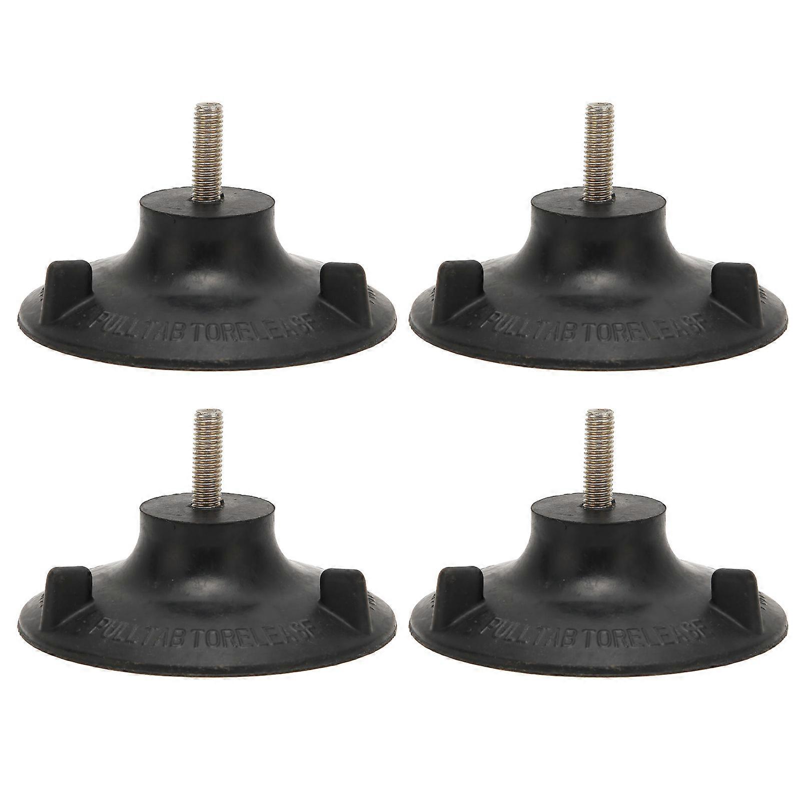 4Pcs Crutch Tip Rubber Skidproof Walking Cane Foot Accessory Set Kit for Replacement