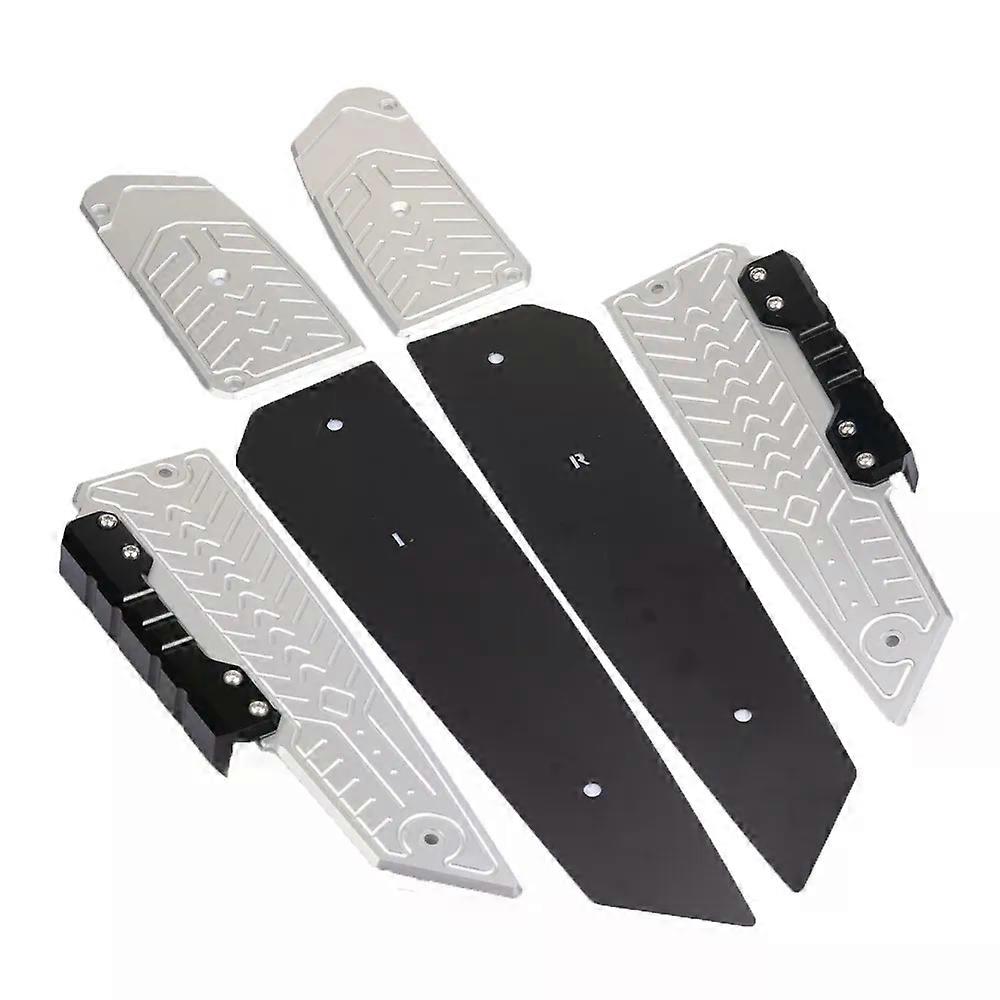 Motorcycle Footboard Steps Footrest Foot Pad Pedal Footrests Pads compatible for Hon-da compatible for za NSS 125 compatible for za250 compatible for