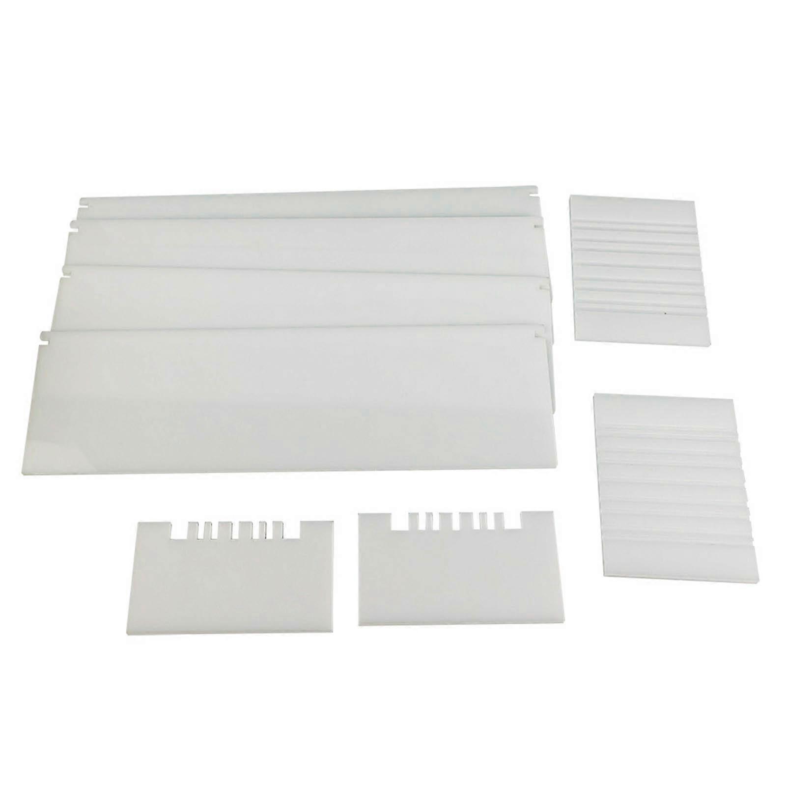 Rectangular Loaf Toast Molds Divider Mould Swirling Making Mold Tools Silicone Soap Mold DIY Handmade Swirl Making Tools Multicolor