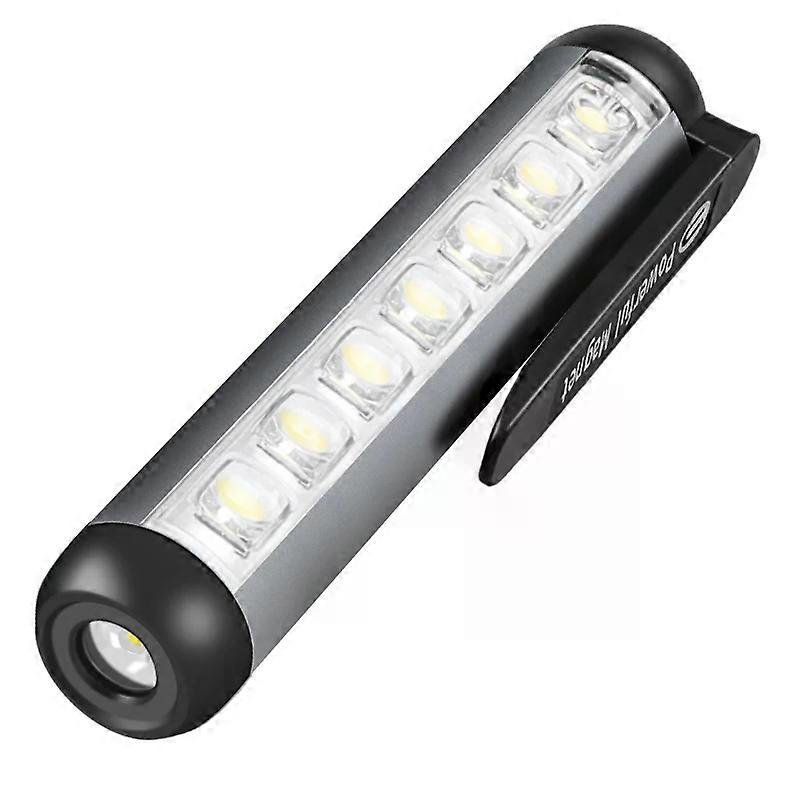 Portable LED Flashlight Professional Medical Torch With Clip Magnet Work Light USB Rechargeable Lantern Suitable For Doctor Home