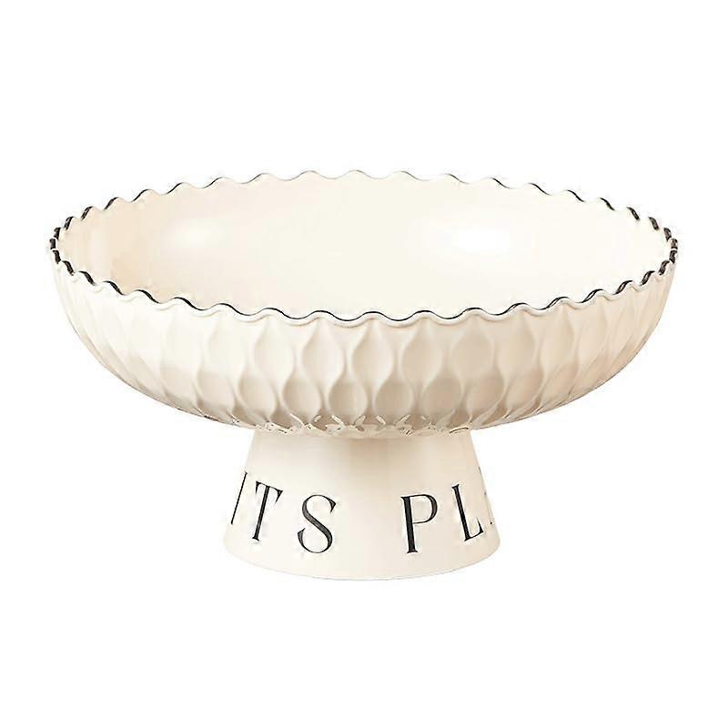 Decorative Wavy Fruit Bowl for Table Centerpiece Snack Storage