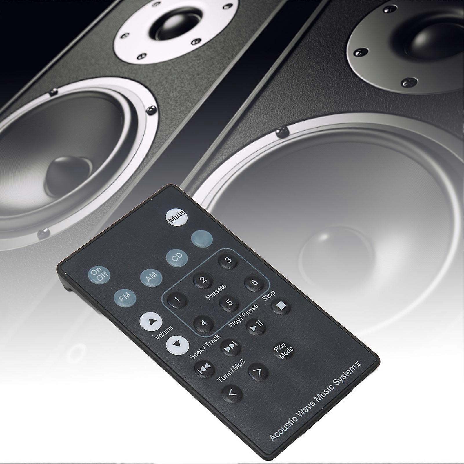 Remote Control Replacement for Sound Touch Wave Music Radio System I II III IV for CD AWRCC1 AWRCC2 AWRCC3 Black 