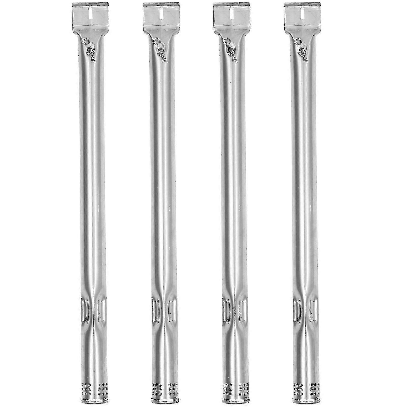 4 stk rustfritt stål grillbrennerrør Erstatning av BBQ-elementrør Gassgrillbrennerrør