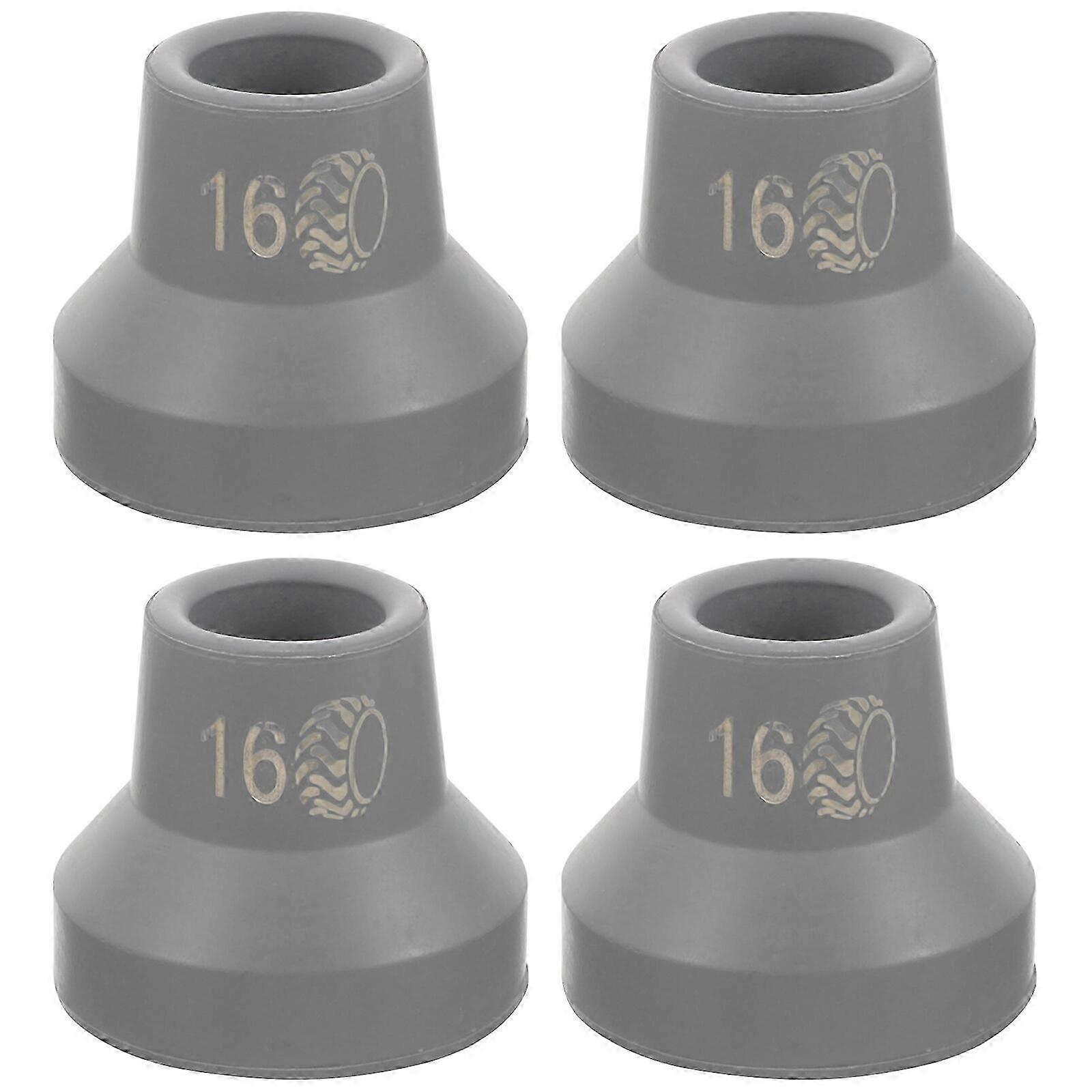 4pcs Crutch Replacement Tips Walking Cane Tips Crutch Replacement Cane Tips Nonskid Cane Protectors
