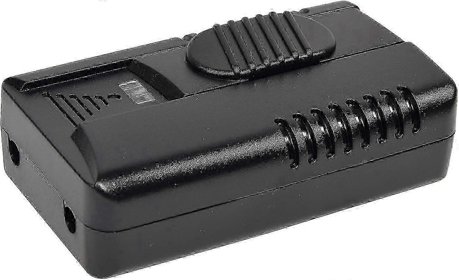 Foot dimmer 150W 230V Black Compatible LED [Energy class A]