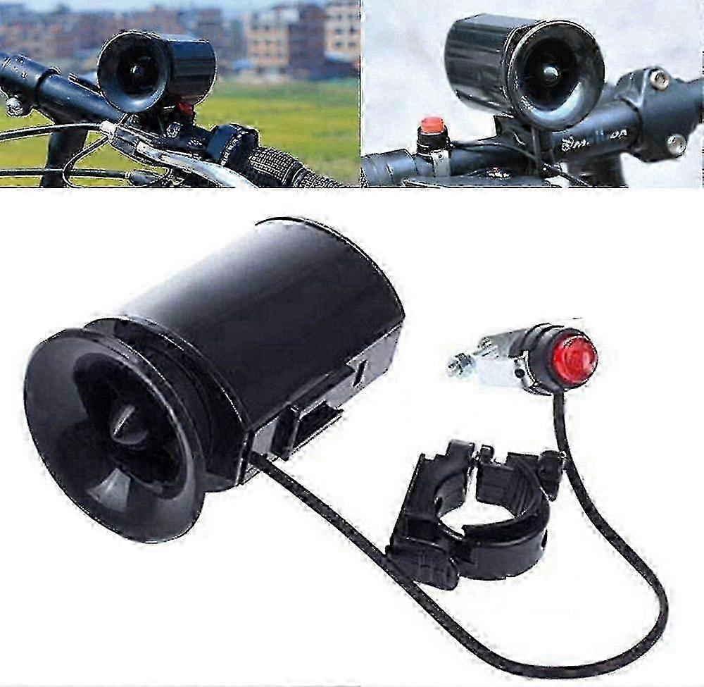 Sonnette d’alarme de guidon de vélo avec 6 modes sonores Durable