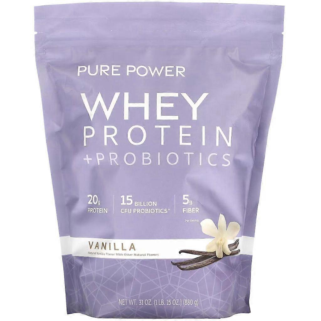 Pure Power Whey Protein Probiotics Vanilla 880g