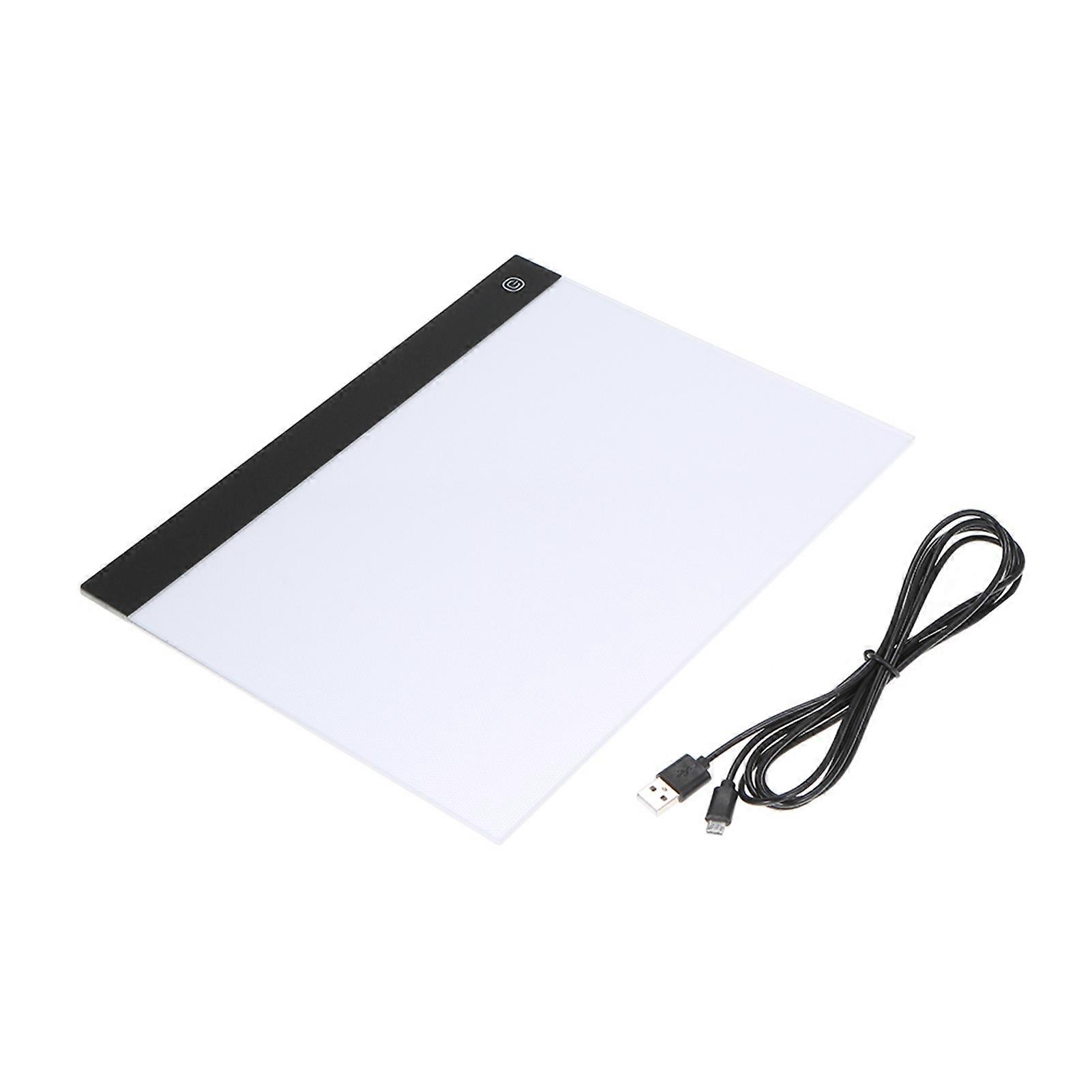 Stepless Dimmable Brightness Adjustable Graphic Writing Painting Light Box Tracing Pads Digital Drawing Tablet Artcraft A4 Copy Table LED Board