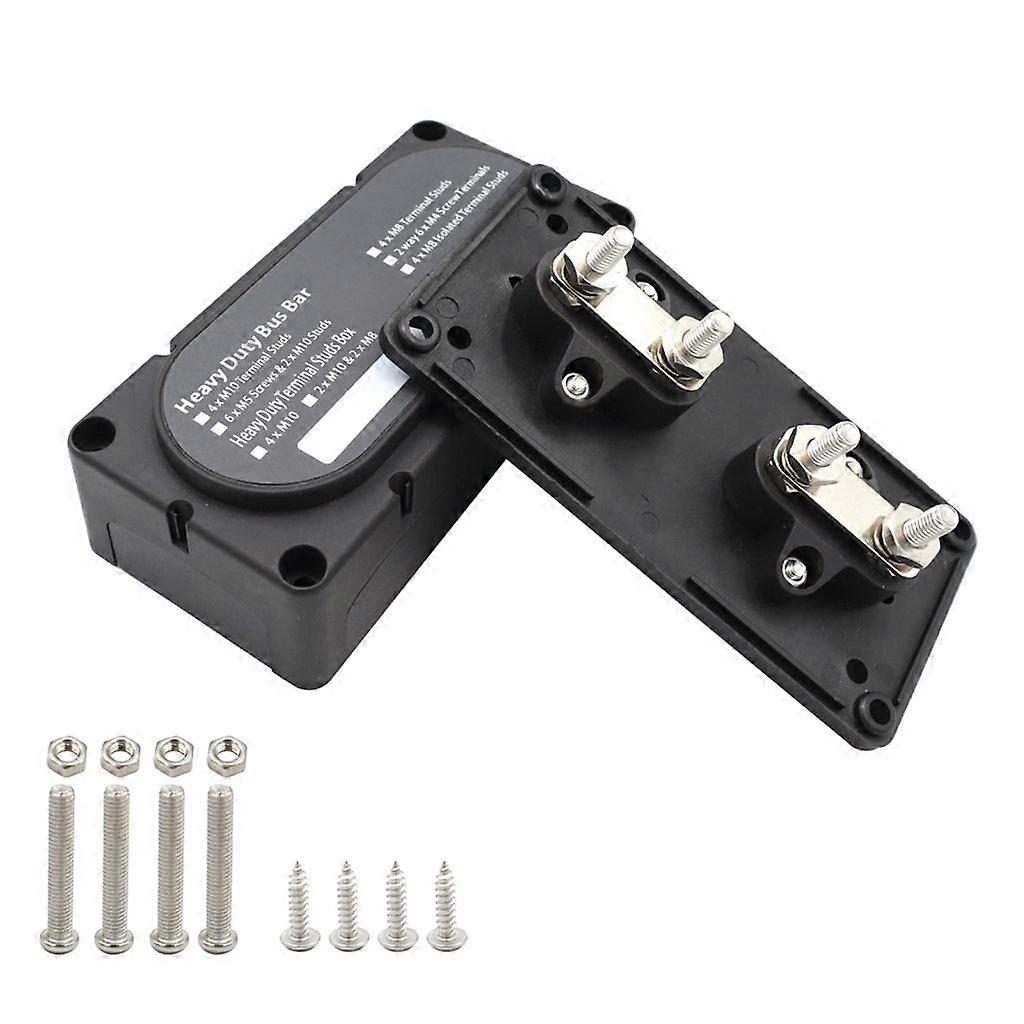 M6 M8 Terminal Block Studs 300A 48V Junction Block Bus Bar Power Distribution