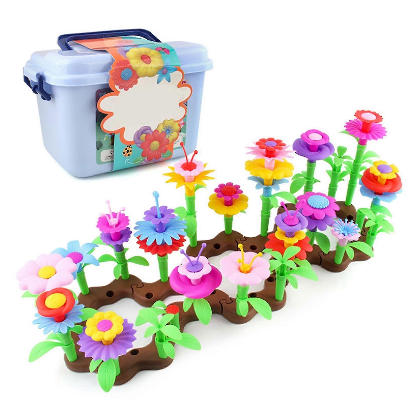 青い子供たちバラエティDIYガーデン開発プレイおもちゃ