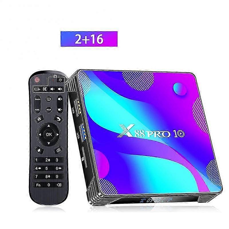 X88 PRO Android 11 TV BOX Android 10.0 Media Player 2.4G&5.8G Wifi 16G 32G 64G 128G 4k