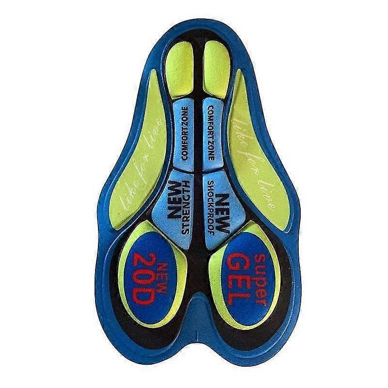 Υπαίθρια σορτς ποδηλασίας μαξιλάρι μαξιλάρια αναπνεύσιμα μαξιλάρια βάσης ιππασίας ποδηλάτου μαξιλάρι (20D)