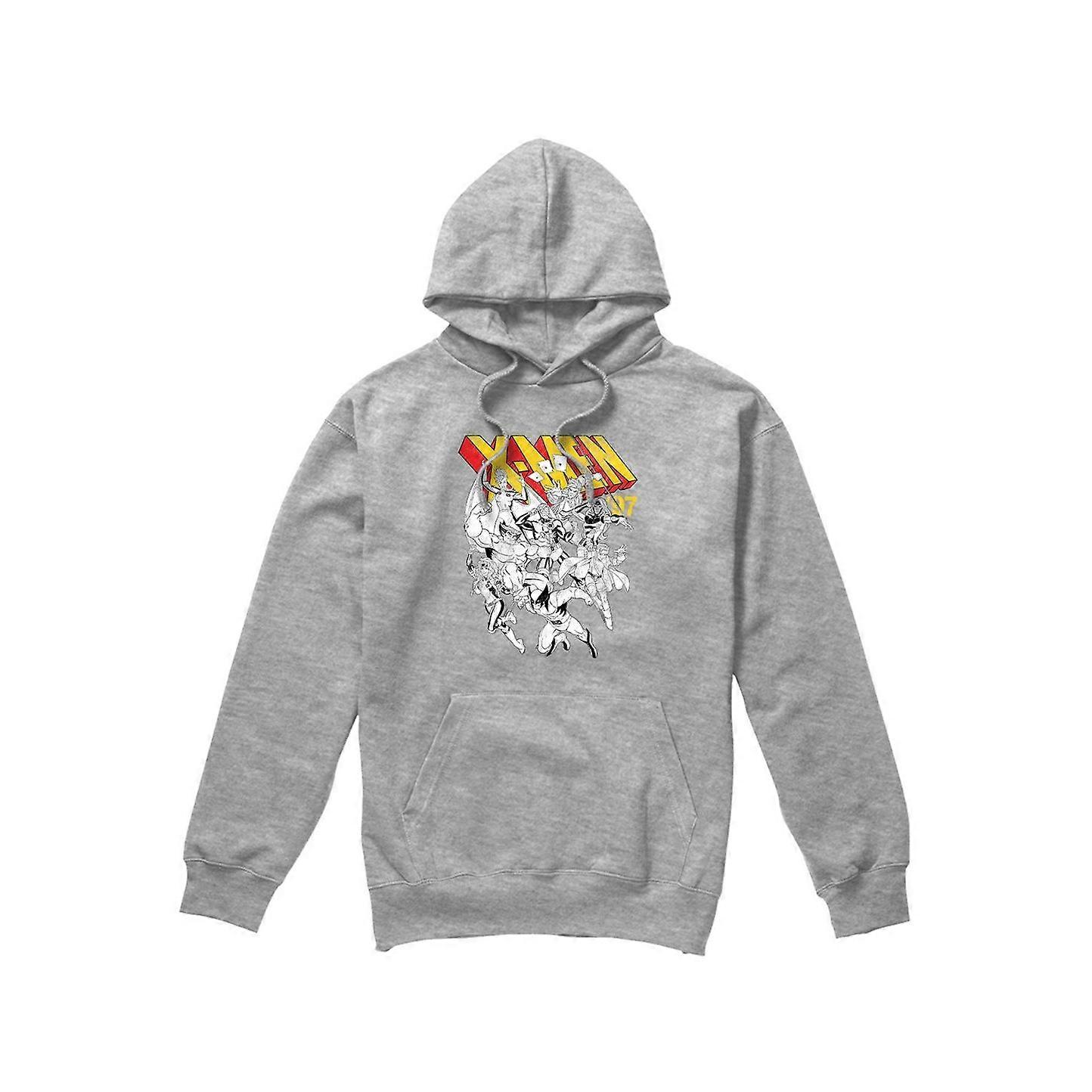 Marvel Herren X-Men Retro Team Kapuzenpullover