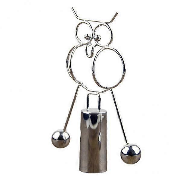 Unique Rotating Owl Physics Toy for Desktop