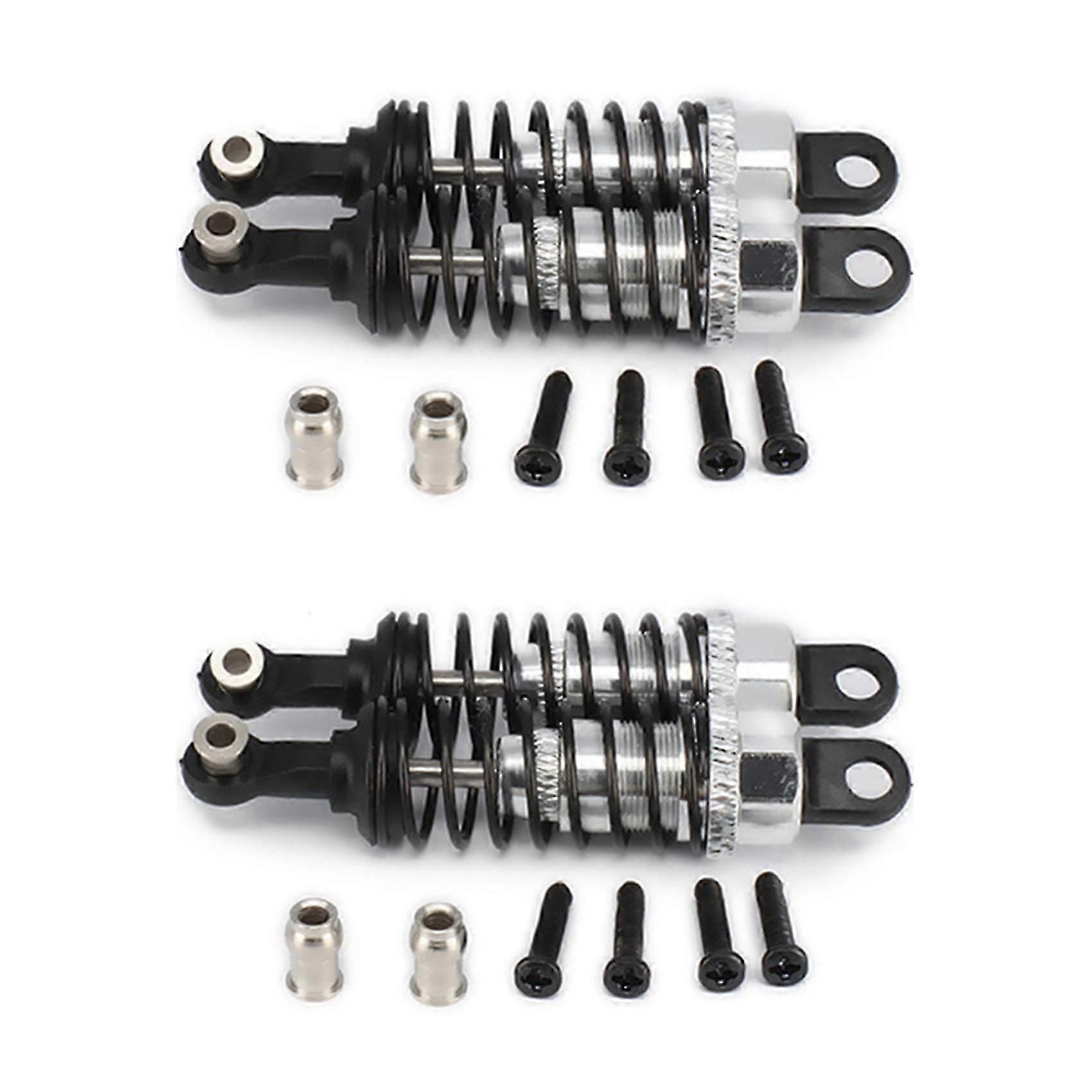 4 Pcs 65mm Shock Absorber Damper for Rc Car 1/18 A959 A969 A979 K929 Hpi Traxxas Losi ,Silver