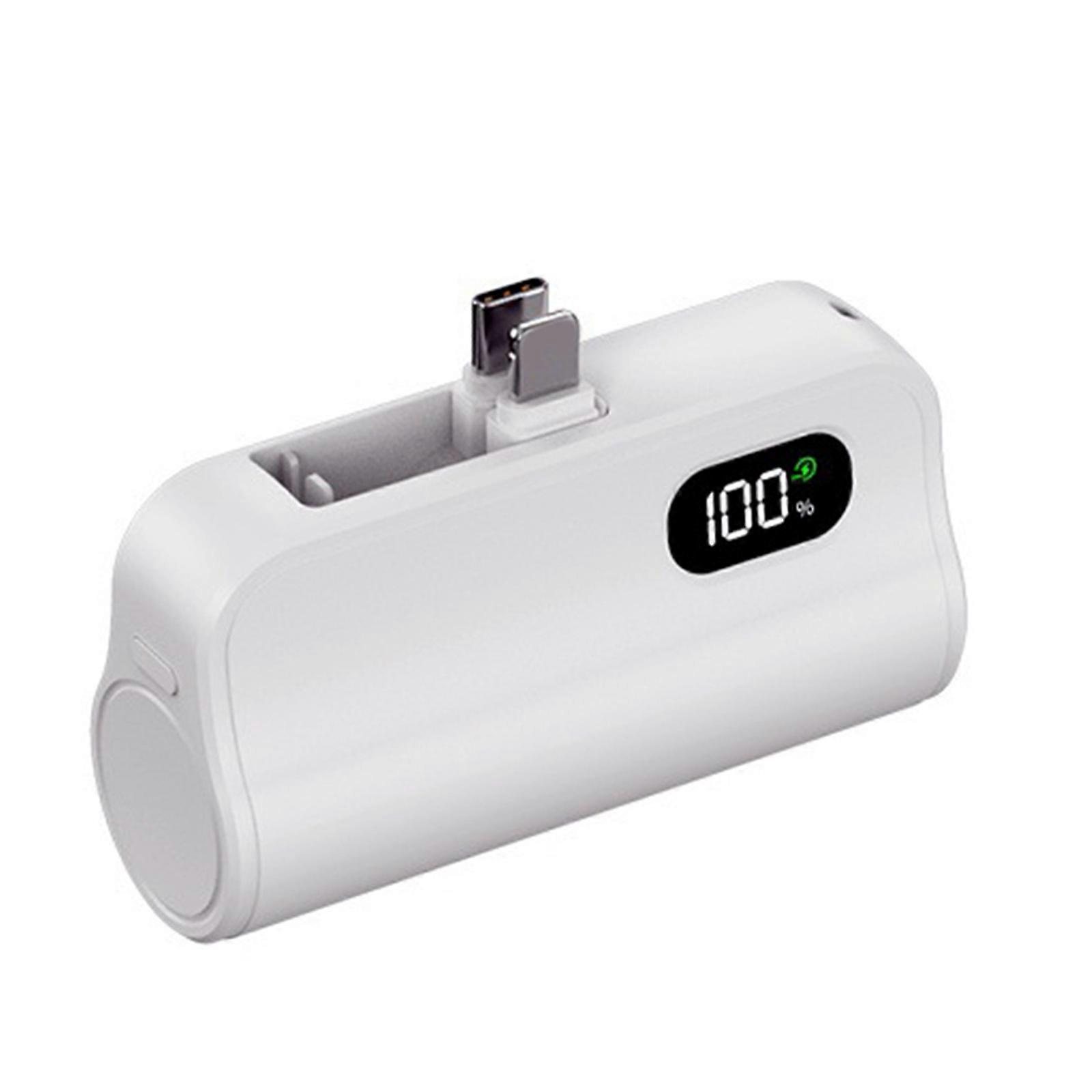 Portable DIY Power Pack Efficient Mobile Power Sources  Casing Travel Friendly Charger Device Casing for Smartphone Tablet  White