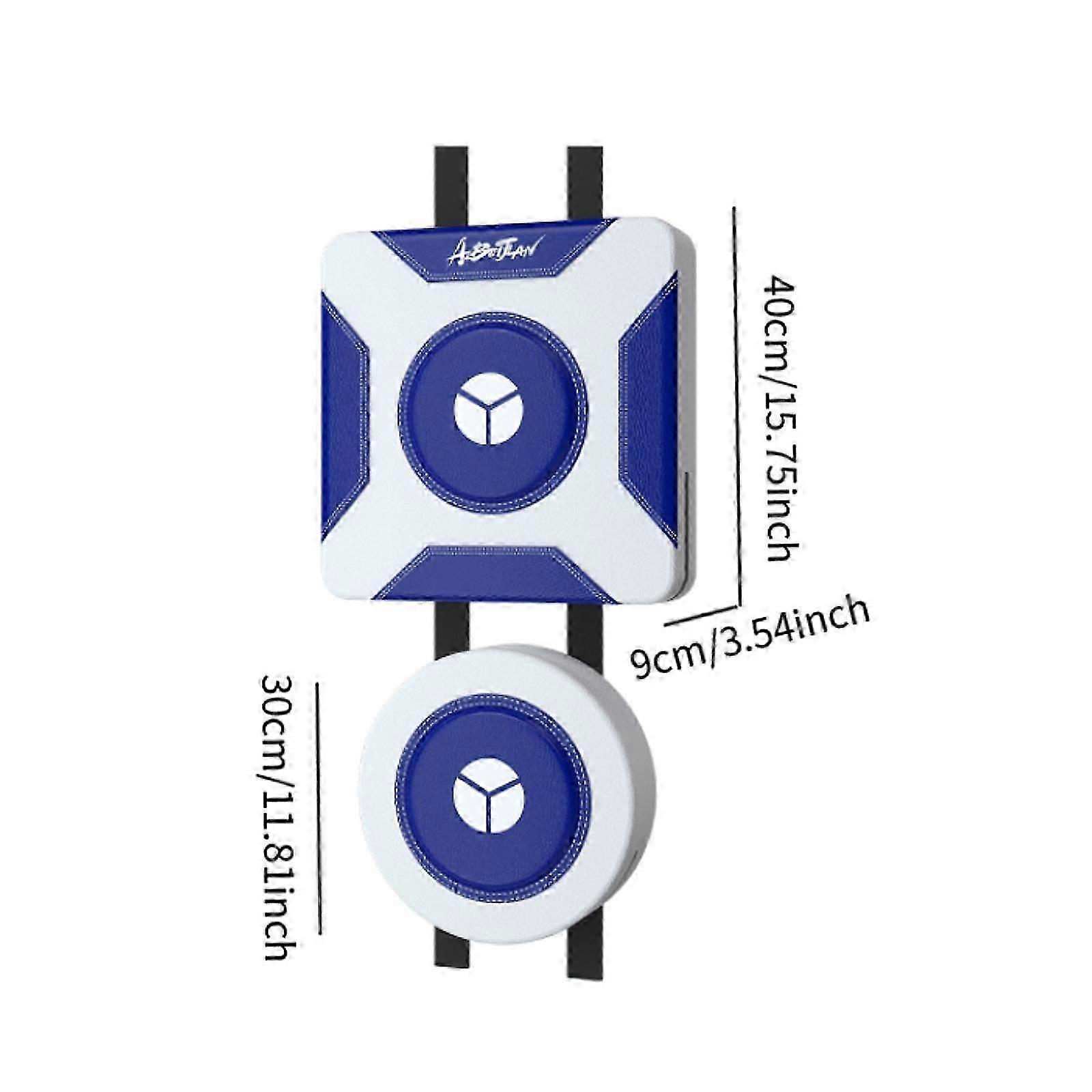 Blue Combo Focus Target for Practice - Boxing Wall Target Ideal for Kids and Adults to Enhance Skills and Relax