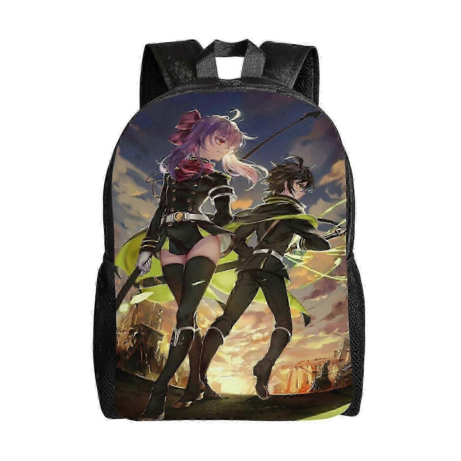 Casual Cartoon Travel Backpack with 3D Printed Design for Anime Lovers, Suitable for Everyday Use and Day Trips