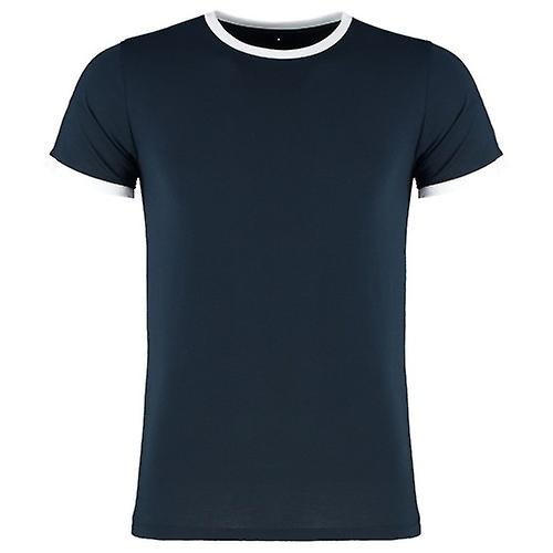 Kustom Kit Męska moda Pasuje Ringer T-Shirt