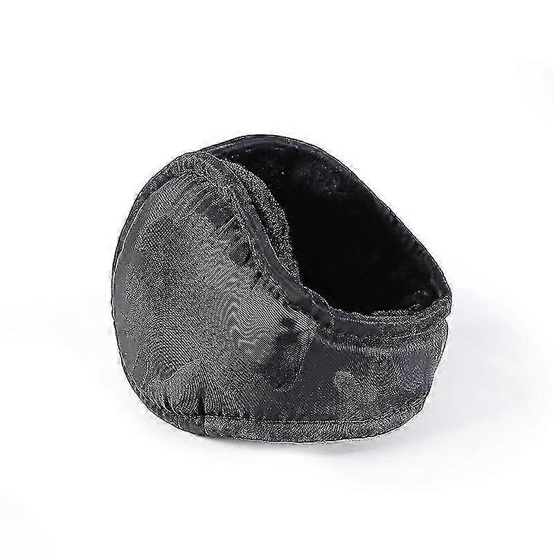 Cache-oreilles imperméables pliables chauds d’hiver - Noir