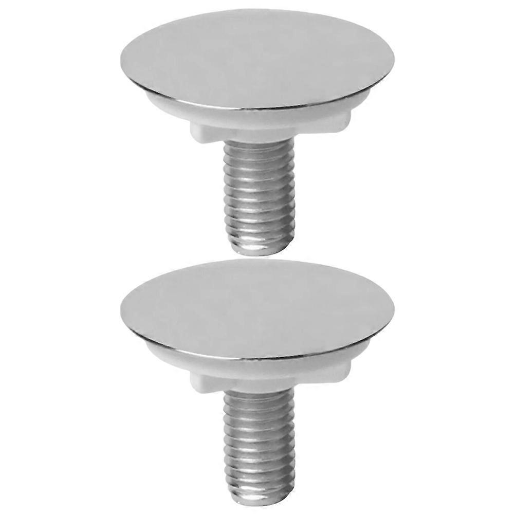 2pcs Durable Kitchen Sink Hole Covers Faucet Stoppers Easy Installation Versatile Caps for Kitchen and Bathroom Sinks