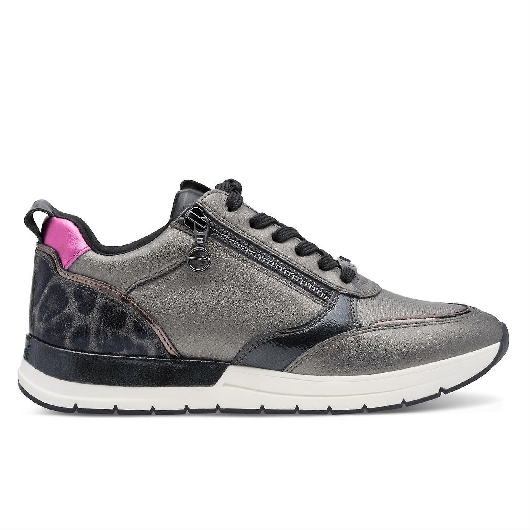 Tamaris Womens Fashion Lace-up Zipped Sneakers Trainers Shoes