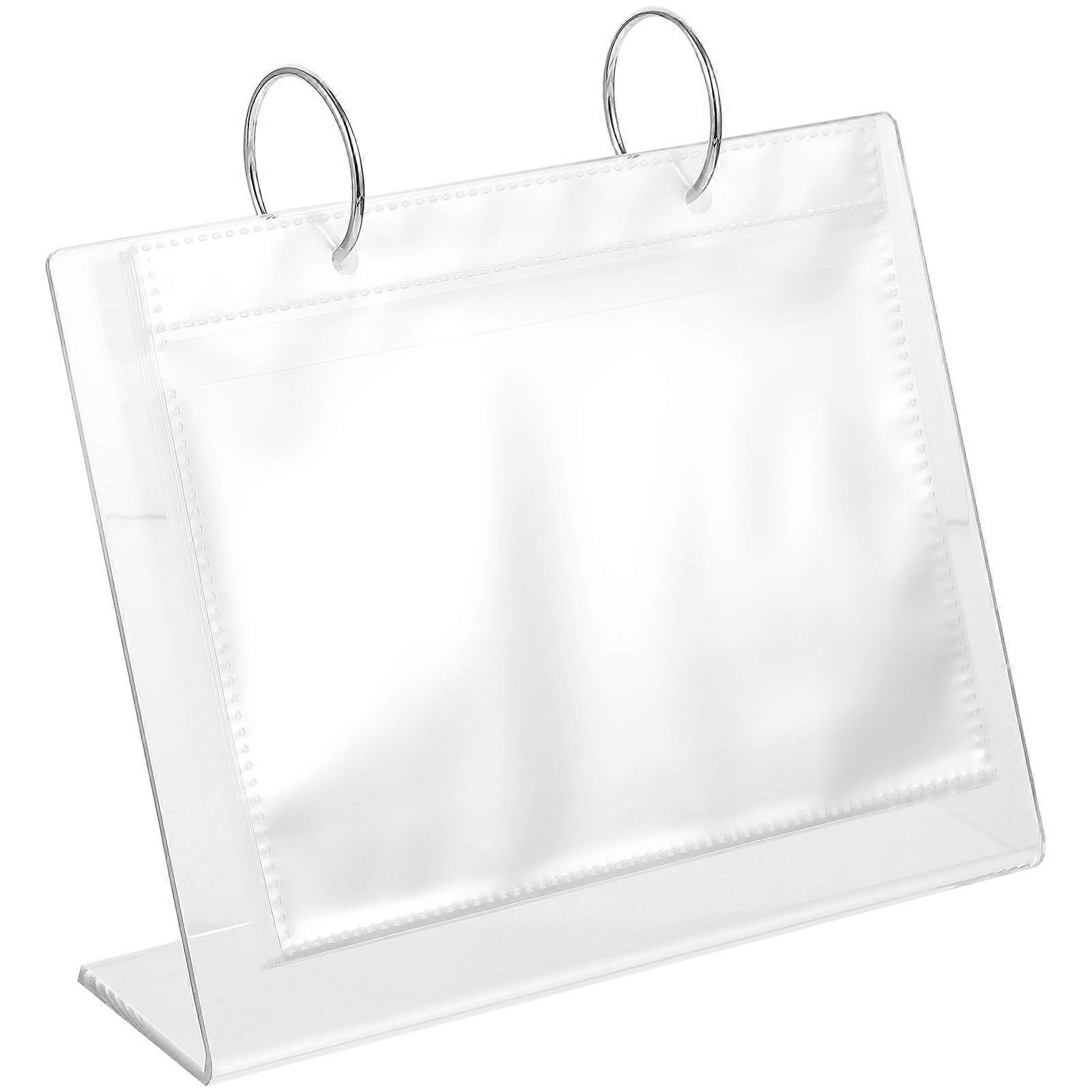 Desk Photo Album Holder 1 Set Tabletop Picture Display Tool