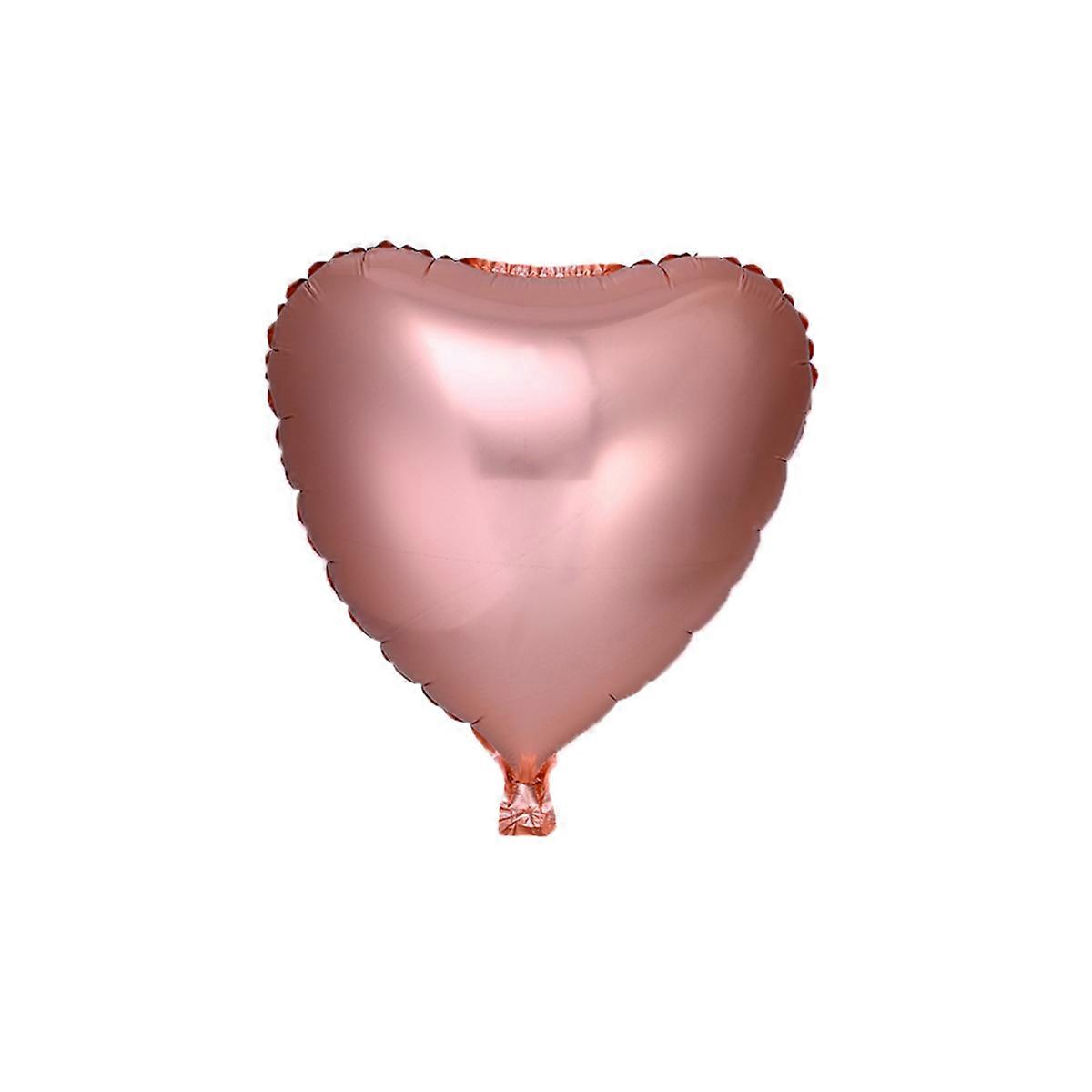 Proposal Decorations Balloons Heart Shape Party Supplies Romantic Atmosphere Creation 18 Inch Pink 10Pack