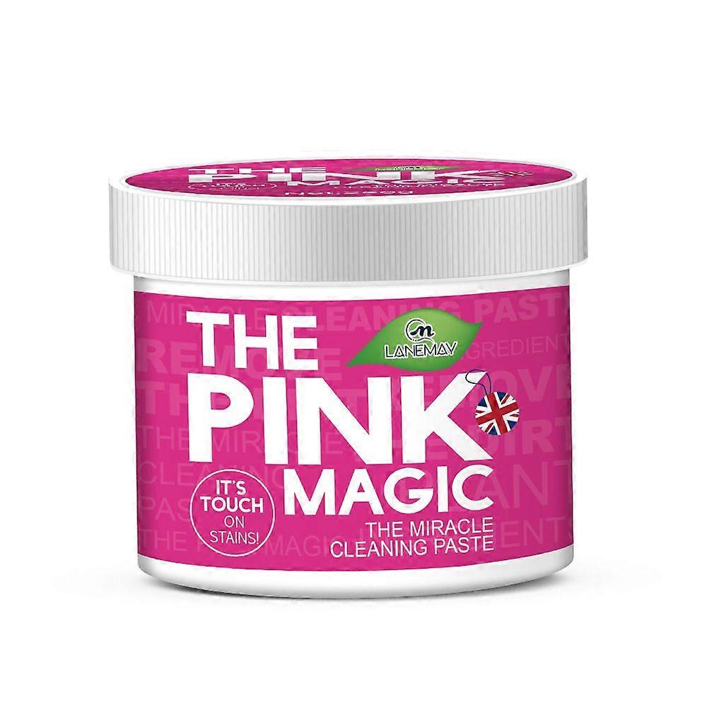 The Pink Stuff Miracle Nettoyant Détachant en Poudre Pour Les Couleurs, Pouvoir Nettoyant Tout Usage, Produits de Nettoyage En Profondeur, Nettoyant Ménager Pour Inox