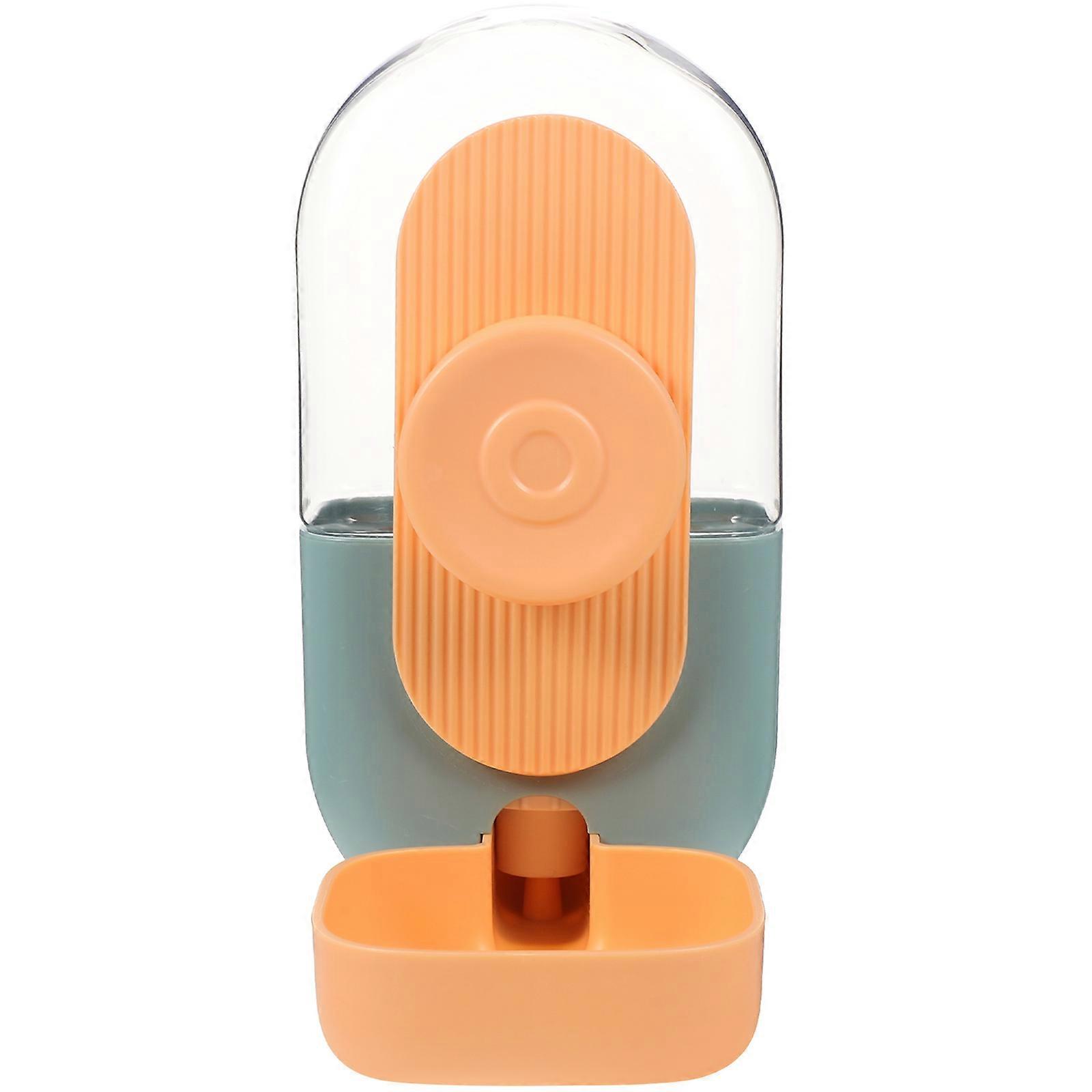 Automatic Hanging Pet Feeder & Water Dispenser for Dogs and Cats, Compact Cage Design, Easy Installation, Safe and Convenient Feeding Solution