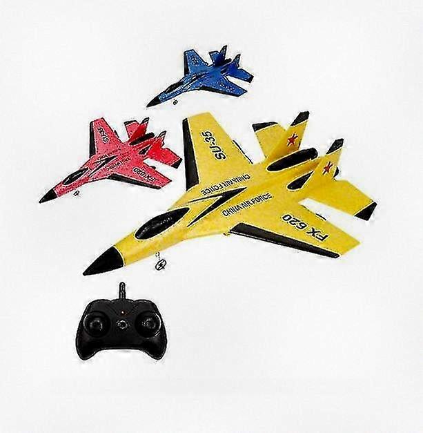 Remote Control Airplane Su-35 RC Fighter Jet Model Toy Plane for Kids with Controller
