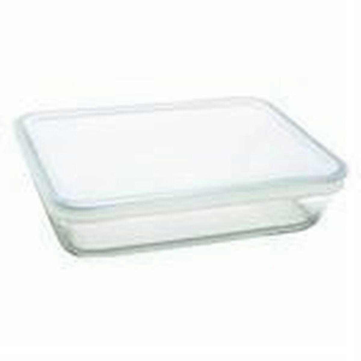 Tablett mit Deckel Pyrex 244P000/5013 Weiß Polyurethan 4 L