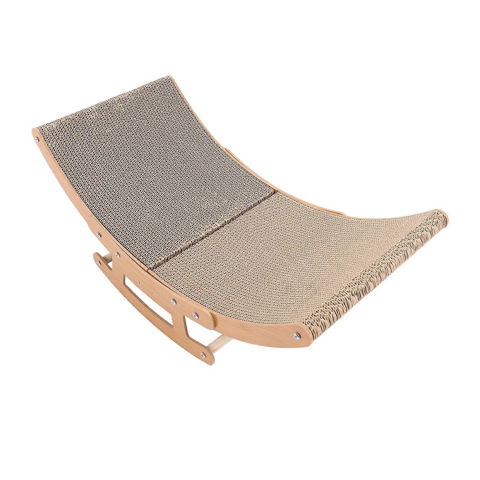 Pisica Scratching Board Balansoar Bed 2in1 Ergonomic Large