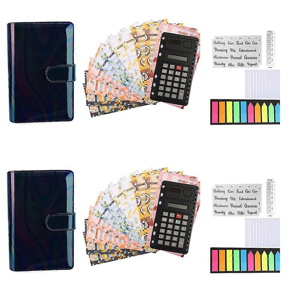 A6 Budget Binder, with Envelopes, for Cash Stuffing Envelopes Binder