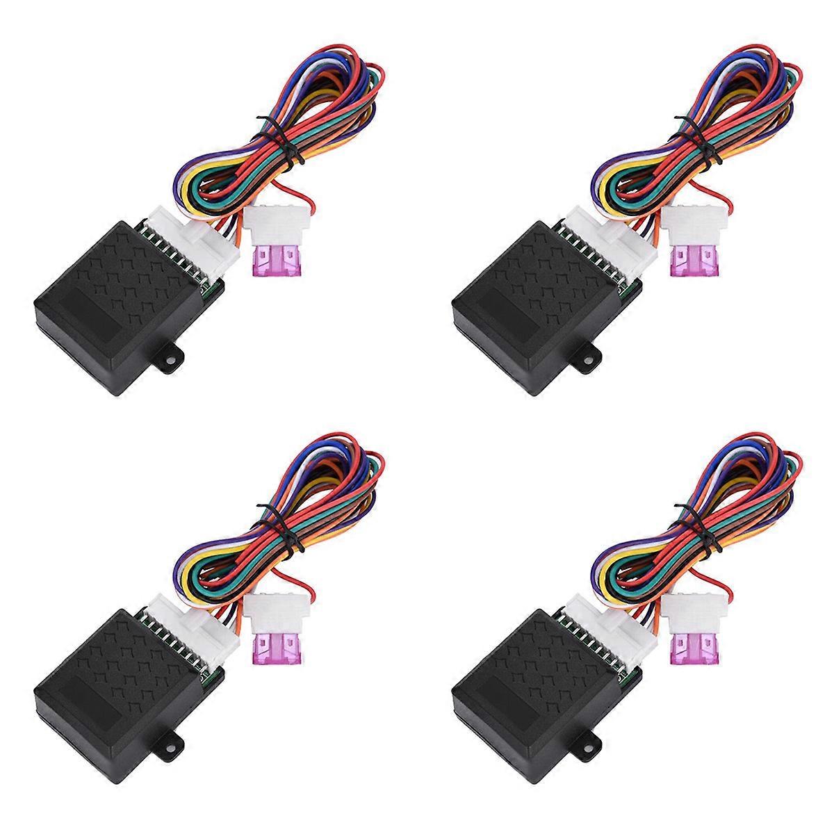 4X Auto Fold Unfold Side Mirror Rear View Mirror Folding Closer System Modules Universal Car