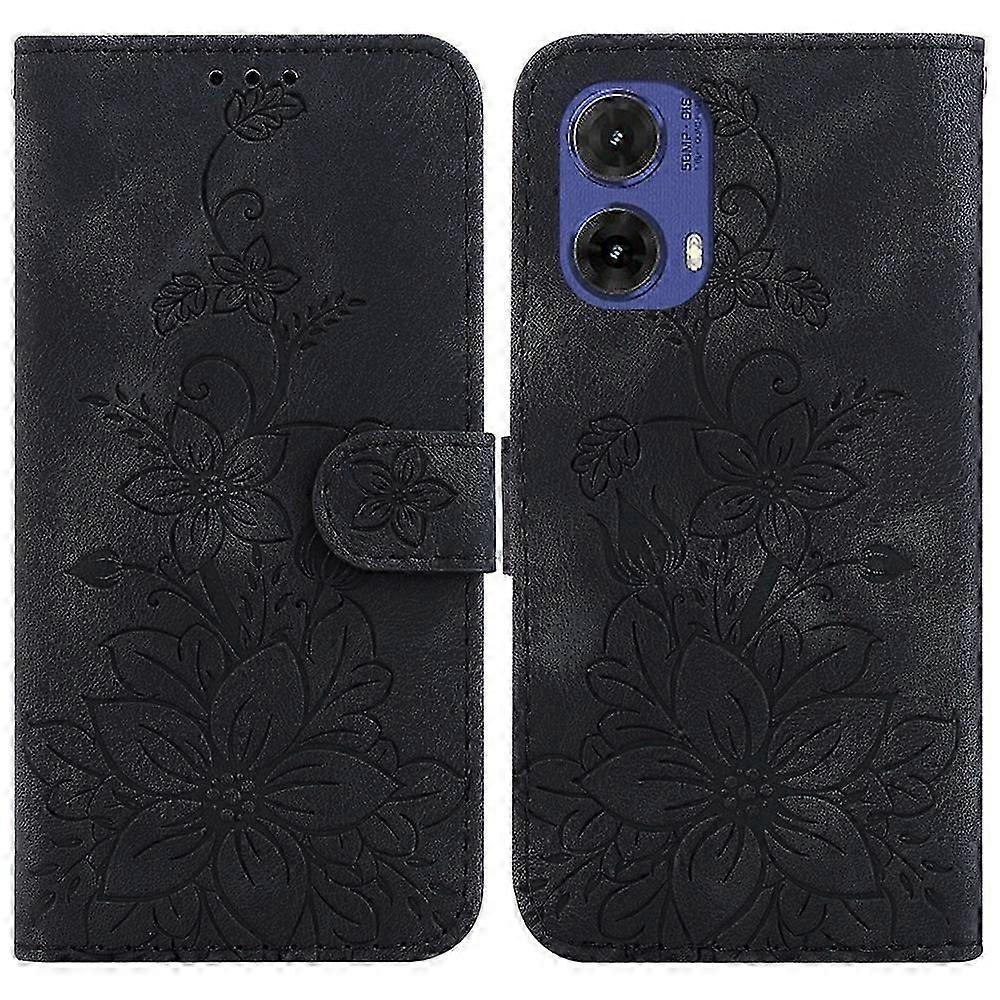 Embossed PU Case For Motorola Moto G85621