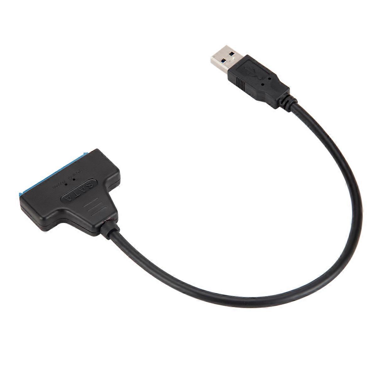 Usb Hard Drive Adapter Data Transmission For 2.5 Inch Drives Black 1Pack