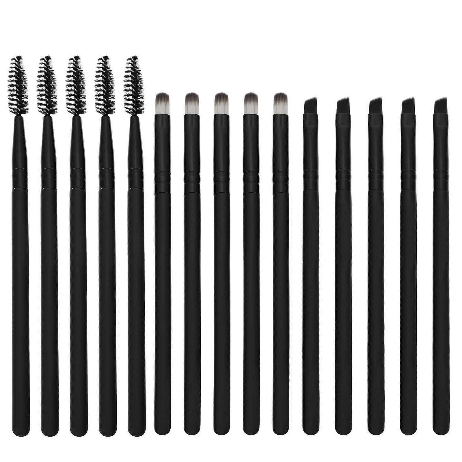 Eyebrow Lamination Brush Angled Brow Brush Practical Design For Daily Life 15Pcs