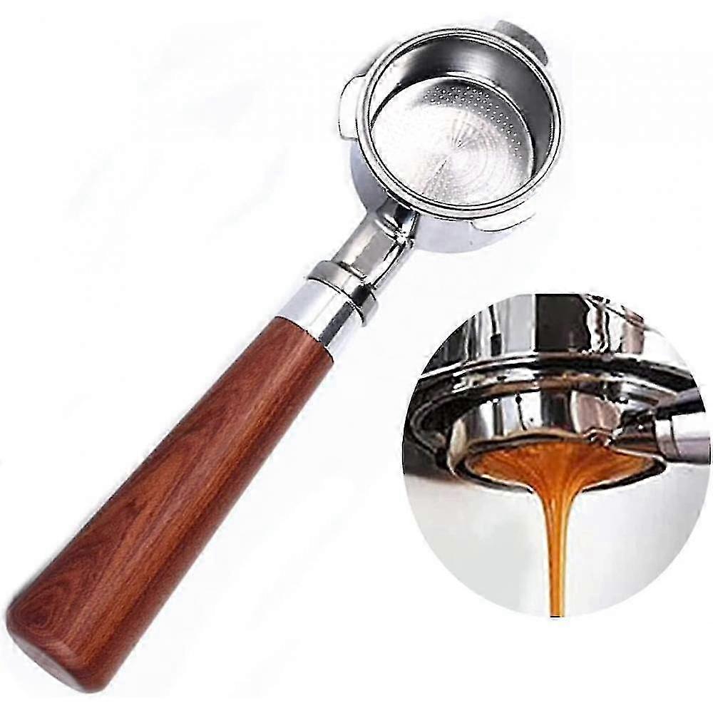 51mm Bottomless Filter Holder, Reusable 3-Ear DEI Coffee Filter Holder