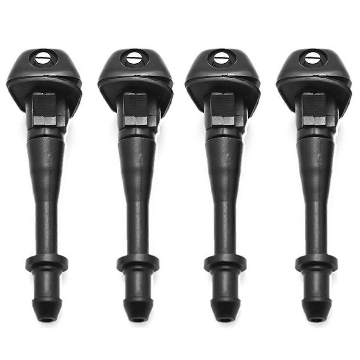 4PCS Car Front Windshield Washer Nozzle Sprayers for Hover H3 H5 2005-2015