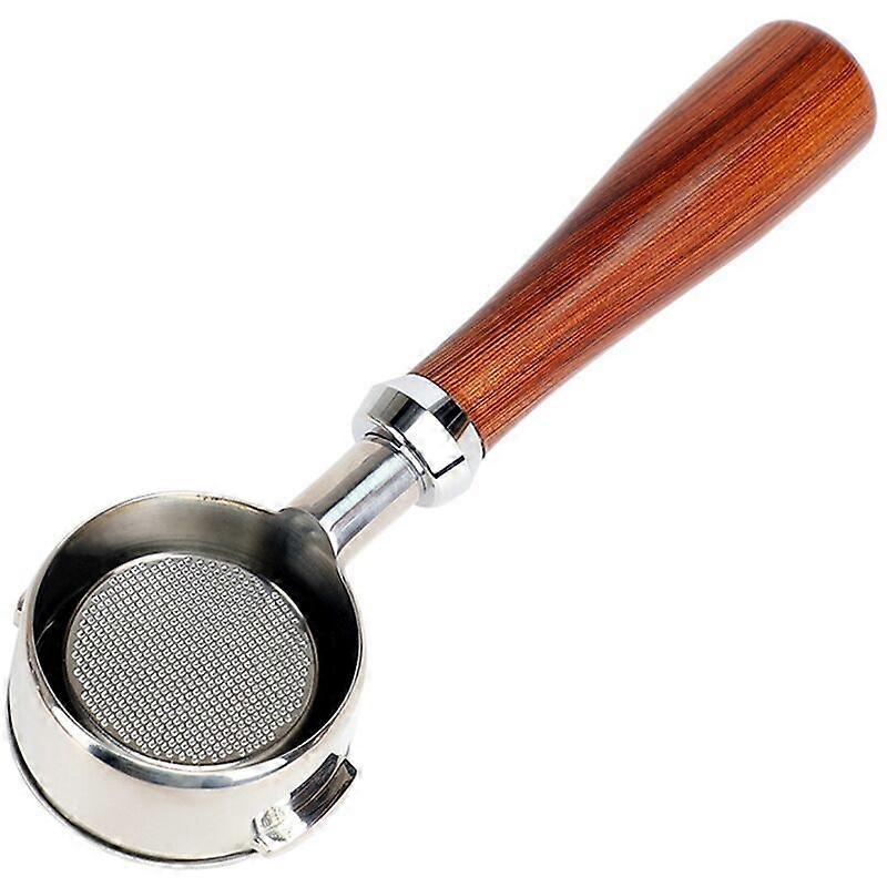 Coffee Filter Holder Bottom for WPM Coffee Machine Accessories Wood Handle Filter for -310/-510