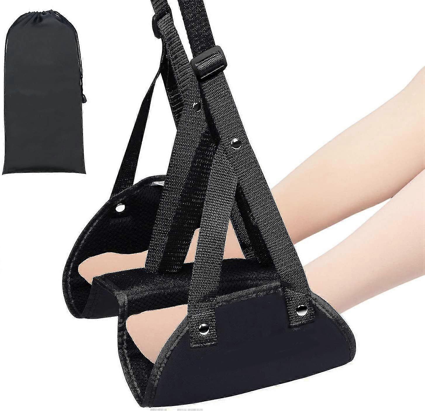 Adjustable Office Footrest Portable Desk Foot Hammock