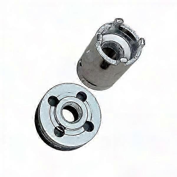 2x Angle Grinder Socket Wrench Pressing Plate Practical Grinder Accessories Polisher Household Spare Part Fast Removal Nut