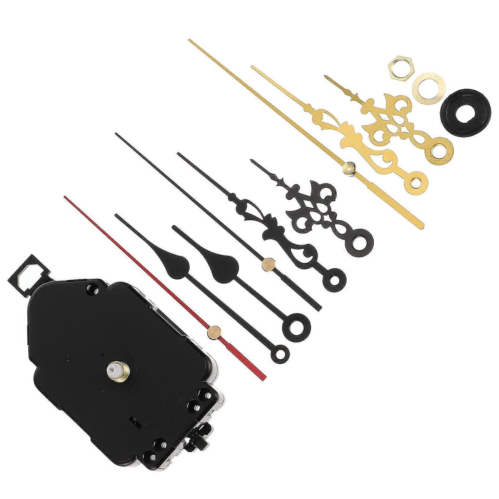 Diy Clock Mechanism Kit Silent Quartz Clock Mechanism Movement Plastic Material 1Set